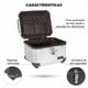thumbnail image 4 of Caja portaequipaje Kinlley Universal 45L Gris 42x37x33, 4 of 10