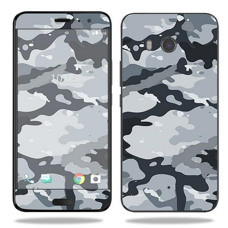 MightySkins HTCU11-Gray Camouflage Skin for HTC U11 - Gray Camouflage