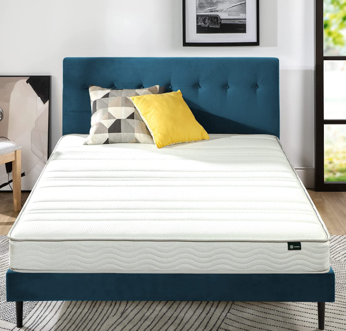 6 Inch Foam and Spring RV Mattress / Short Queen Size for RVs, Campers & Trailers / Mattressin