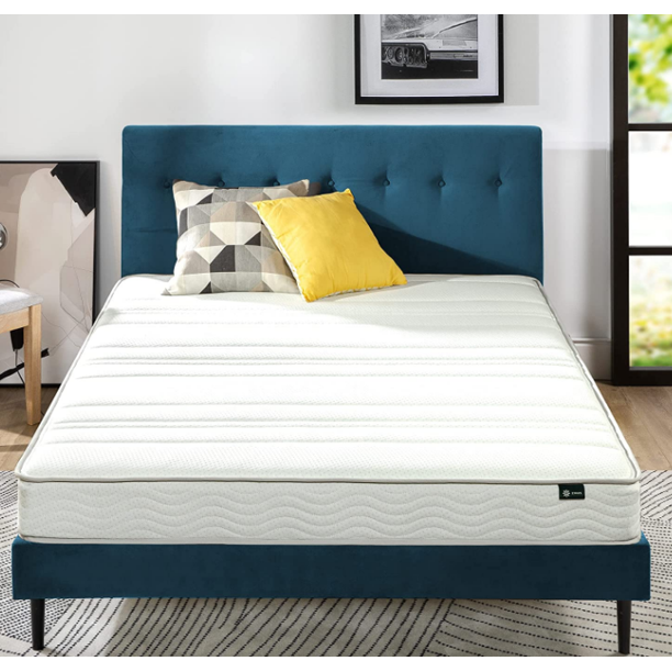 6 Inch Foam and Spring RV Mattress / Short Queen Size for RVs, Campers