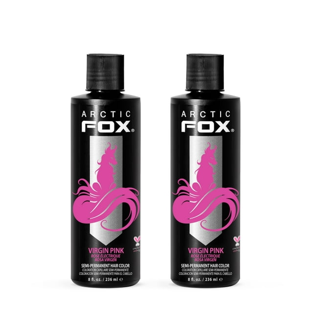 Tinte para el cabello ARCTIC FOX Vegan Semipermanente VIRGIN PINK