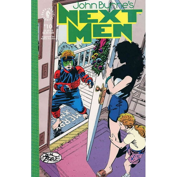Next Men (John Byrne's ) #10 VF ; Dark Horse Comic Book