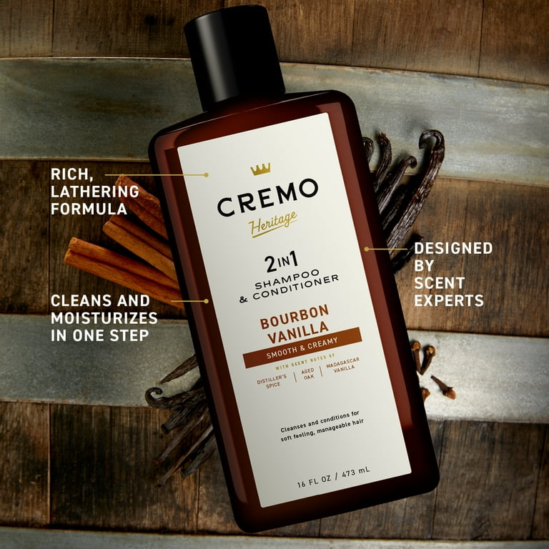 Cremo All-over Mens Gift Set, Bourbon Vanilla Scent