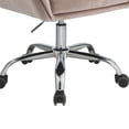 thumbnail image 5 of ACME Eimer Office Chair in Peach and Chrome, 5 of 5