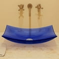 thumbnail image 6 of DecoLav Darya Incandescense Plastic Rectangular Vessel Bathroom Sink, 6 of 7