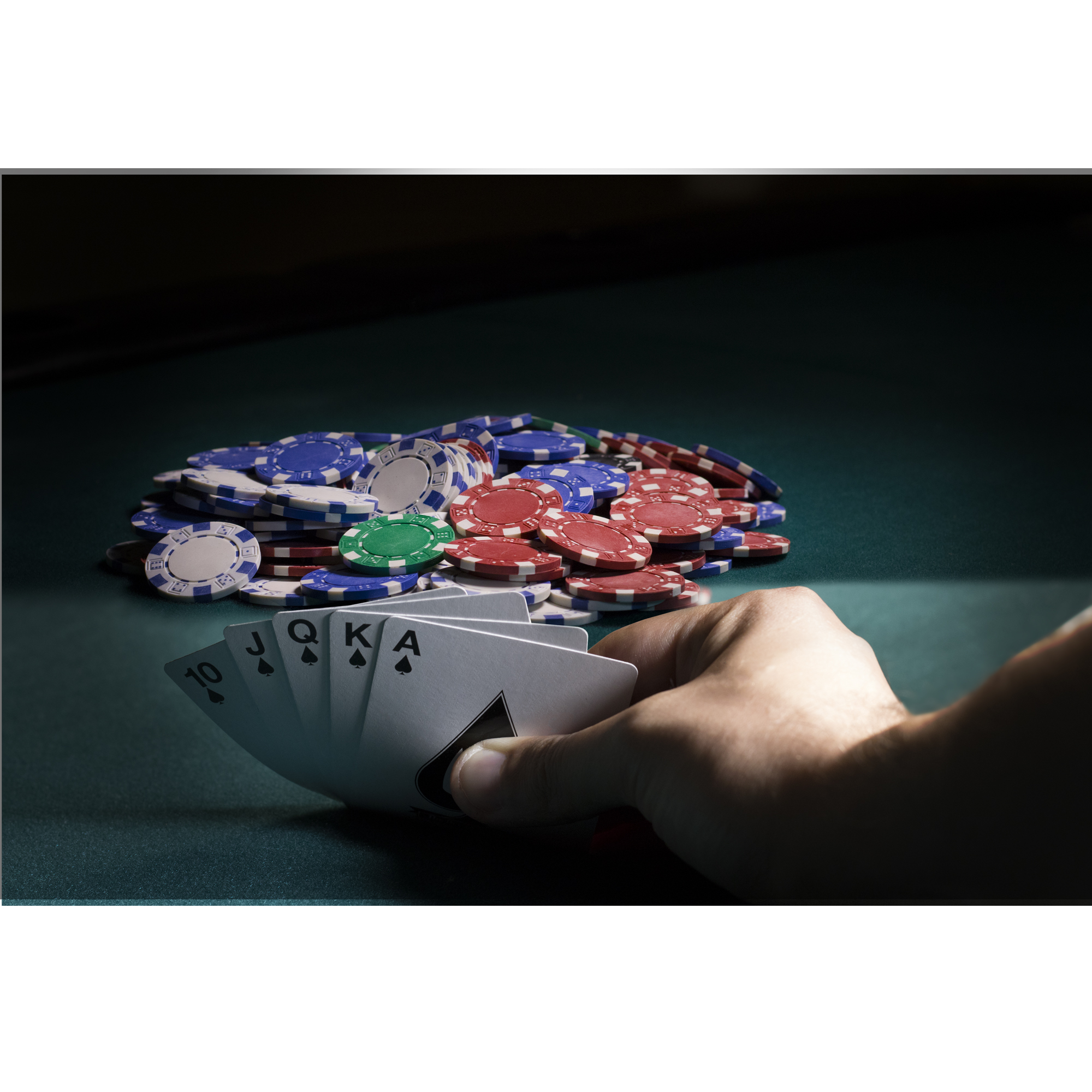 Fat Cat Texas Hold'Em Poker Chip Set photo 7