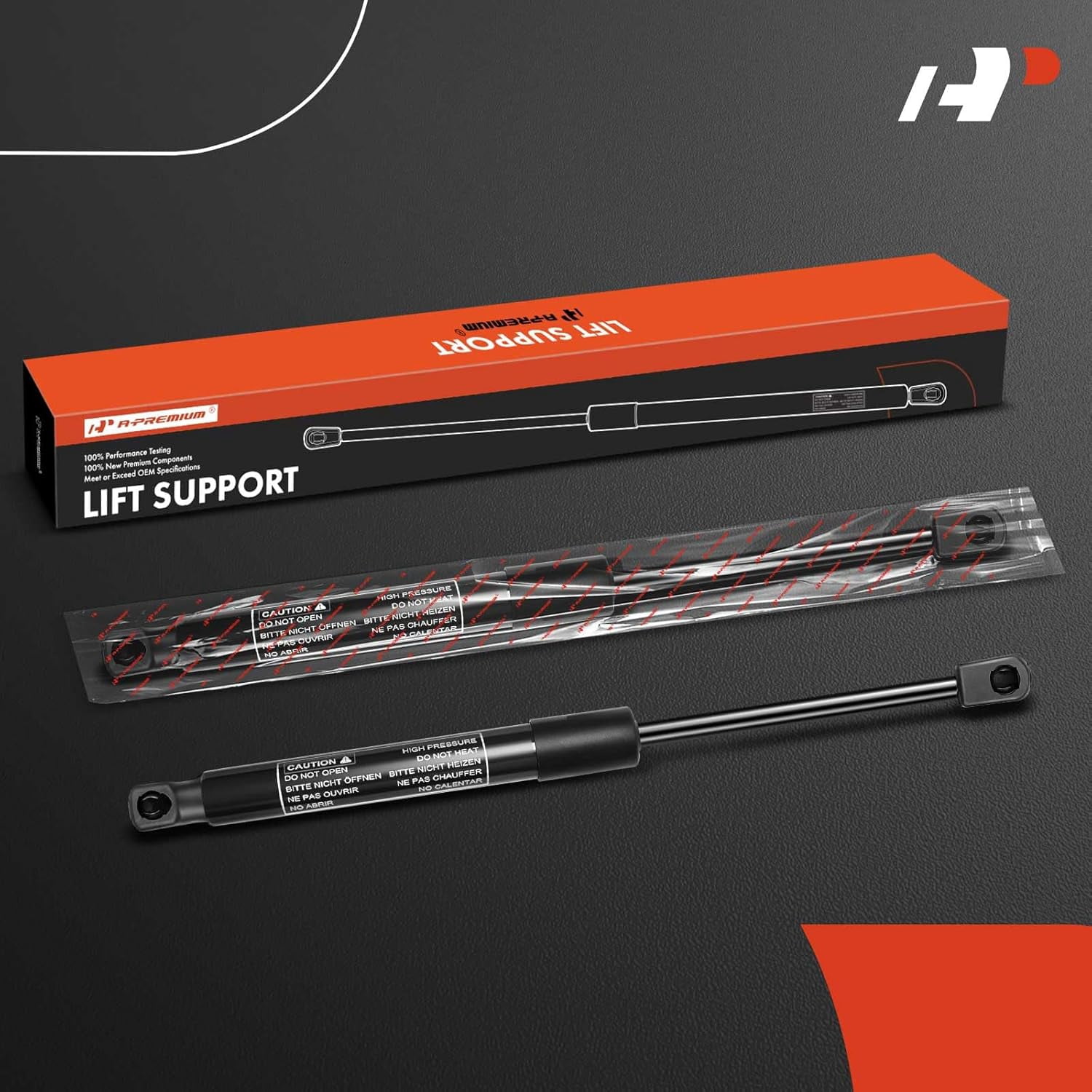 A-Premium Front Hood Lift Supports Shock Struts Compatible with Nissan Maxima 2009-2014 2-PC Set