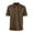 Brown #024, variant on Mens Vintage Washed Polo Shirts Classic Fit Pullover Shirts Summer Lapel Button Tops Casual Retro Distressed Tee Top, 4XL