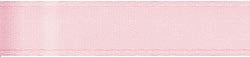 (2 pack) Offray 0.875" Single Face Satin Light Pink Ribbon, 1 Each