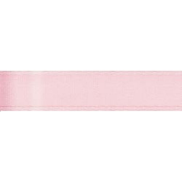 Pink Ribbon, SF Satin Ribbon 1 1/2 wide x 5 yards, Baby Pink Satin Stripe,  013