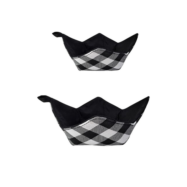 Almohadillas calientes para cuenco acogedor Sunnimix soporte para olla resistente al calor 2 piezas