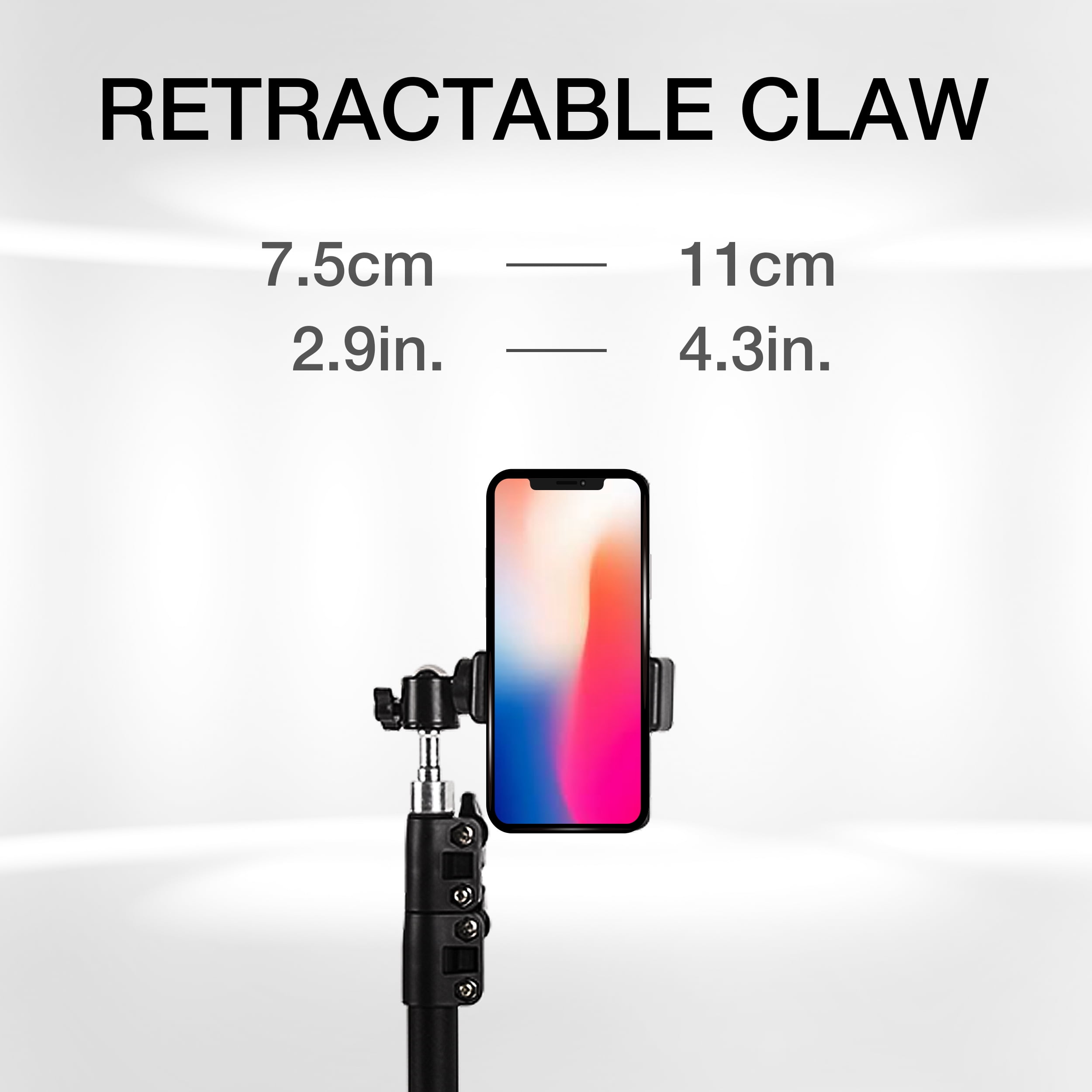 Dawot Phone Tripod Stand, 78in Extendable and Lightweight Frosted Tripod Stand Cell Phone Mount Holder Wireless Remote for iPhone & Android Phone Photography, Video Recording, Vlogging