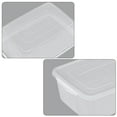 thumbnail image 3 of Sandmovie 12 Packs Latch Containers with Lid, Plastic Clear Storage Bins, 14 L, 3 of 7