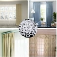 thumbnail image 5 of 100 Pieces Plastic Curtain Rod Rings,Roman Blind Curtain Rings,0.51x0.31 In White Duranble for DIY Roman Curtains,Roman Shades, 5 of 6