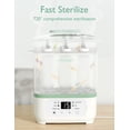 thumbnail image 2 of Esterilizador de botellas Momcozy 8 en 1 eléctrico a vapor con secador, 2 of 9