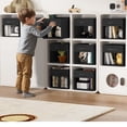 thumbnail image 4 of DIMJ Closet Organizers Boxs， Fabric Storage Cubes,Collapsible Cube Fabric Storage Bins (12" x 12"), 6 Pack, Black, 4 of 8