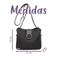 thumbnail image 4 of Bolsa Mujer Crossbody Impermeable Belug Negro, 4 of 5