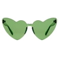 thumbnail image 3 of de montura en corazón para mujer Verde SM SunniMix Gafas de sol en forma de corazón, 3 of 7