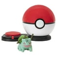 thumbnail image 2 of Pokemon Surprise Attack Poke Ball Battle Game - Pikachu #2 w/ Quick Ball vs. Bulbasaur #3 w/ Poke Ball, 2 of 7