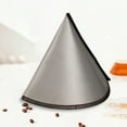 thumbnail image 5 of cuyhtdup Coffee Filter Coffee Metal Filter Bag Fine Portable Stainless Steel Hand Punch No Filter Paper Filter Drip Repeatable Filter, 5 of 6