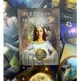 thumbnail image 2 of Queen Of The Moon Oracle Cards A 44 Tarot English Divination Edition Deck Borad Games, 2 of 6