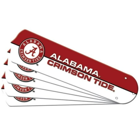 Rosewood 52 Inch Fan Blades - Ceiling Fan Designers 7990-ALA New NCAA ALABAMA CRIMSON TIDE 52 in. Ceiling Fan Blade Set