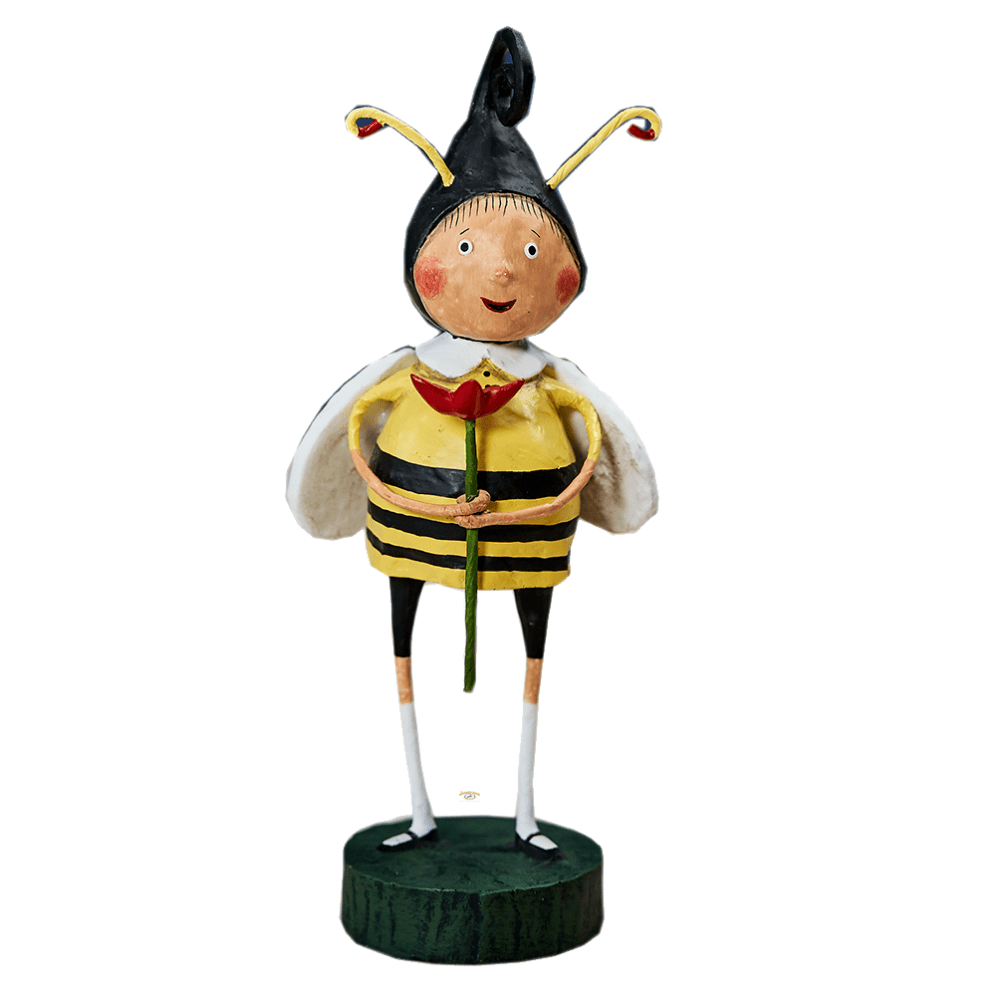 Lori Mitchell Little Bumblebee Easter Spring Figure Figurine Folk Art
