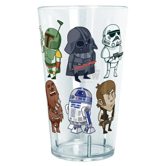 Star Wars Doodle Character Grid  Tritan Drinking Cup Clear 24 oz.