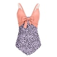 thumbnail image 4 of Antinious Women High Waist V-Neck Cutout Bikinis Set Comfortable Loose Outdoor Beach Swim Wear, 4 of 5