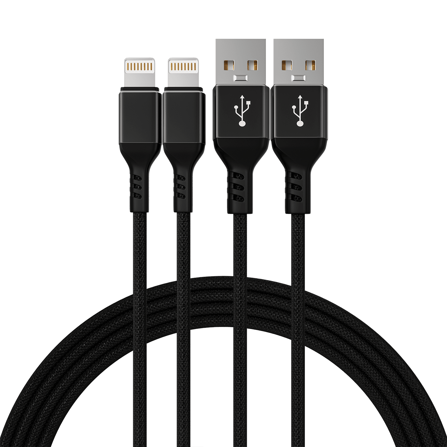[2 Pack] 6ft Long MFI Certified Phone Charger Cable HeavyDuty