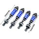 thumbnail image 4 of Vogacara Kit de amortiguadores delanteros y traseros para coche de control remoto, amortiguadores de aleación de aluminio de juguete para vehículo, Kits de construcción modelo Azul negro Vogacara FN009868-02, 4 of 6