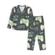 thumbnail image 1 of Balery Gamers Conjunto de Pijama con Estampado para Mujer, Conjunto de Dos Piezas con Manga Larga, Ropa de Dormir Suave con Bolsillos, Pijamas Cómodos-Large, 1 of 7