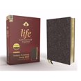 thumbnail image 1 of Zondervan 138364 NIV Life Application Study Bible - Third Edition, Navy Floral Bonded Leather, 1 of 2
