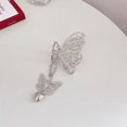 thumbnail image 5 of Las mariposas tridimensionales de las niñas cuelgan horquillas metálicas de amor,, 5 of 5