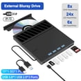 thumbnail image 2 of 7 in 1 External Blu-Ray Drive USB 3.0 Type-C Player Burner with SD/TF Port Optical Disk Drive ,Wide Compatibility, 2 of 6