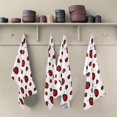 thumbnail image 5 of GZHJMY Red Ladybug Kitchen Towels | Set of 1 18 x 28 Inches | Microfiber Towels for Cooking and Drying Dishes, for House Cleaning and Tackling Messes and Spills, 5 of 7