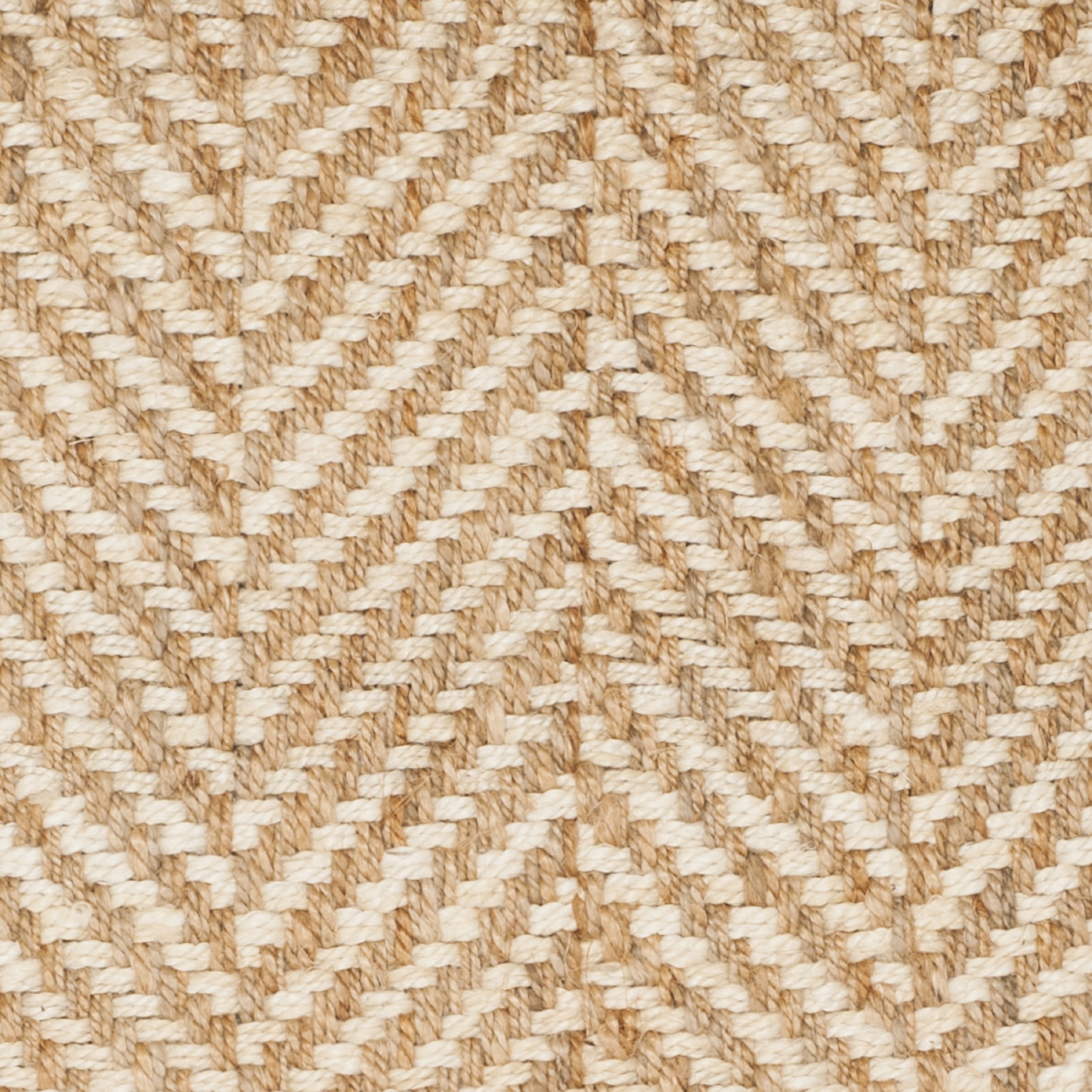 SAFAVIEH Natural Fiber Houston Braided Jute Runner Rug, Ivory/Natural, 2'3" x 8'