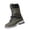 Green, variant on EKVAHL Women's Mid‑Calf Winter Boots, Non‑Slip Faux Suede Lace‑Up Boots, Block Heel Casual Walking Shoes For Cold Weather Gray