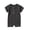 Dark Gray, variant on Faraee Newborn Baby Boy Girl One Piece Romper Infant Ribbed Short Sleeve Jumpsuit Half Button Spring Summer Onesies Outfits Beige Size 0-3 Months