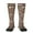 2 Black-2, variant on Milk Tea Thigh High Socks Extra Long Stretchy Sock Women Over Knee High Opaque Stocking Daily Wear