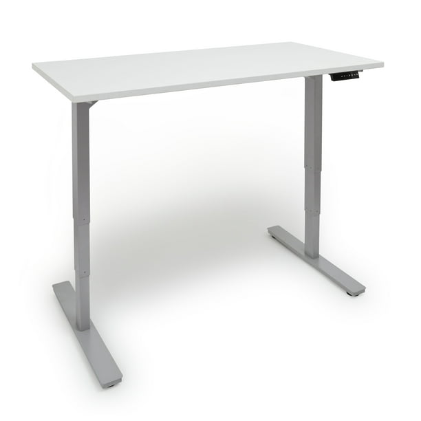 Staples Electric Sit Stand Adjustable Desk 56206 Walmart Com Walmart Com