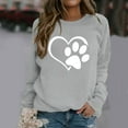 thumbnail image 2 of Enjoytime Sweatshirts for Women Cute Printed Crewneck Long Sleeve Shirts Pullover Tops Fall Fashion Lightweight Sweatshirt, 2 of 6