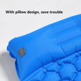 thumbnail image 2 of Matelas Gonflable Ultra Léger, Idéal pour le Camping, la Randonnée - Matelas Gonflable, Sac de Transport, Kit de Réparation Bleu Marine, 2 of 4