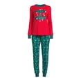thumbnail image 6 of Jolly Jammies Women's Holiday Merry & Bright Matching Family Pajamas, 2-Piece, Sizes S-3X, 6 of 6