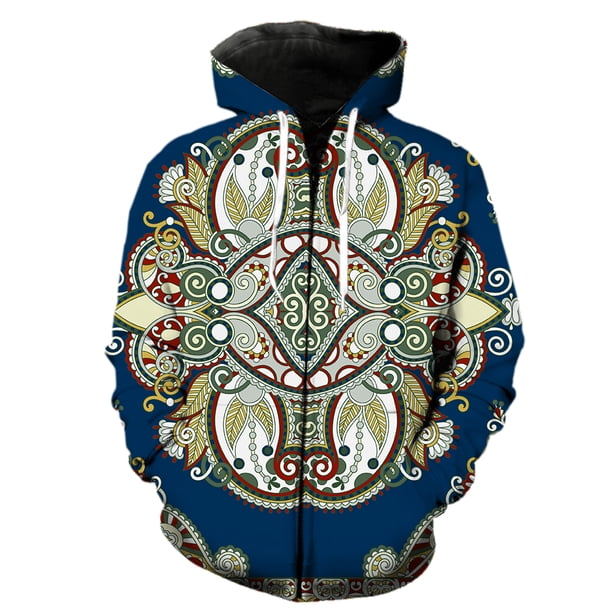 Sudadera con capucha estilo ucraniano para hombre, con cremallera, para adolescentes, de gran tamaño, con capucha, estilo hip hop, con estampado 3D, gran oferta 2024, informal y genial.