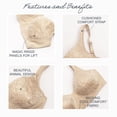 thumbnail image 4 of Sostén Playtex 18 Horas Sin Aros de Cobertura Completa Blanco Talla 38B, 4 of 6
