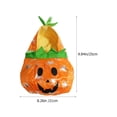 thumbnail image 4 of OULII Costume de Chien Citrouille Orange pour Usage Intérieur Extérieur Confortable Résistant à l'Usure Polyester, 4 of 7