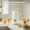thumbnail image 3 of TINANA Nut Milk Maker 8-in-1, 32oz Soy, Almond, Oat, Coconut Milk Machine, Automatic Plant-Based Beverage Maker with Delay Start, Keep Warm, Boil Water, Cream, 3 of 7