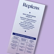 Replens Long-Lasting Vaginal Moisturizer, Relieves Vaginal Dryness, 8 Pre-Filled Applicators