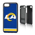 thumbnail image 4 of Los Angeles Rams iPhone Rugged Stripe Design Case, 4 of 5